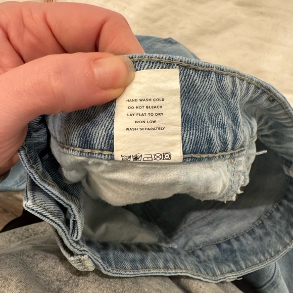 Superdown Dylan Straight Denim Jean in Dark Wash revolve vintage high rise - Picture 10 of 10